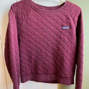Quilted Crewneck Sweatshirt